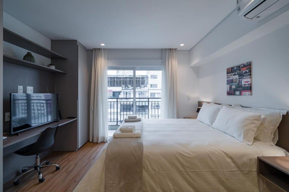 סאו פאולו Studio Moderno, Confortavel E Completo No Centro Apm1606 מראה חיצוני תמונה
