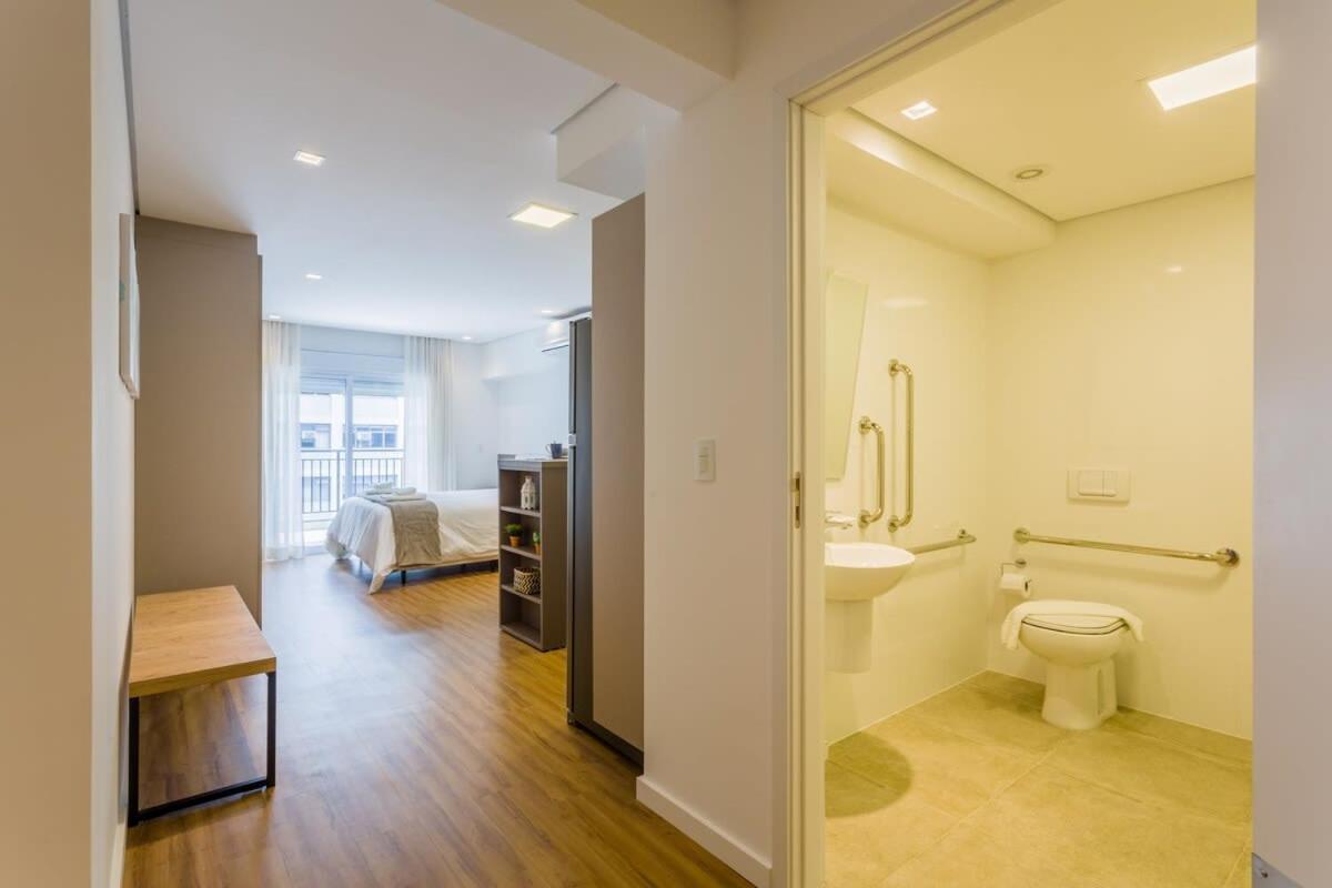 סאו פאולו Studio Moderno, Confortavel E Completo No Centro Apm1606 מראה חיצוני תמונה